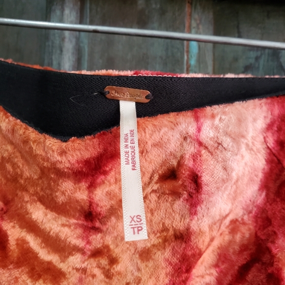 Free People - Serious Swagger Tie Dye Skirt, Size XS - Picture 4 of 4